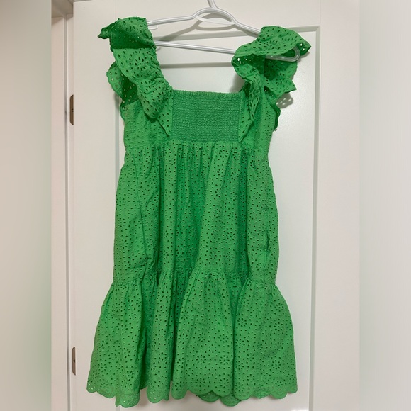 Lilly Pulitzer asteria eyelet Lacey dress size 4 babydoll sweetheart - Picture 3 of 12